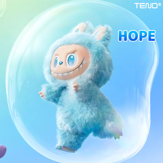 Jucarie secretă Labubu colectia Big Into Energy, breloc 15-17 cm